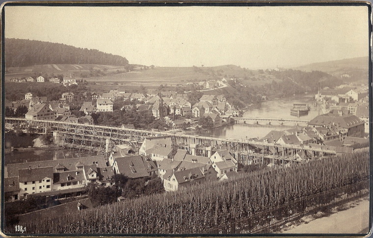 eisenbahnbrücke schaffhausen